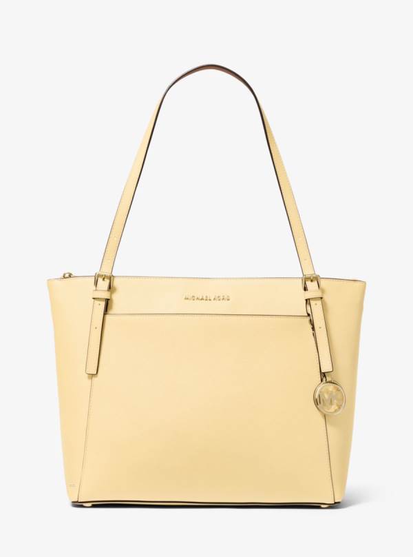 Damske Prenosná Taška Michael Kors Voyager Large Saffiano Leather Hnedožltý - Kabelky Michael Kors Lacne | MNZJQ-6507